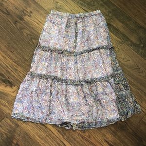Anthropologie Maxi Skirt
